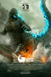 GODZILLA MINUS ONE - Godzilla 70th Anniversary Re-Release Poster